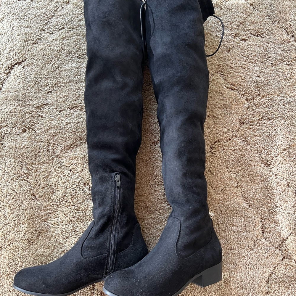 Knee high boots